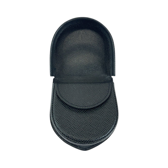 LOUIS VUITTON Coin case M64422 leather black Taiga Porto Monet Cuvetto