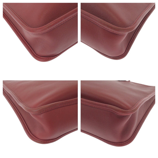 LOEWE Business bag leather Red anagram New Toledo