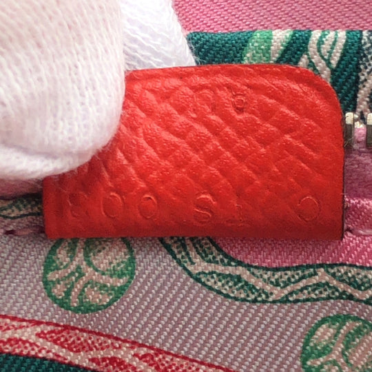HERMES Long Wallet Purse Epsom Orange Long Wallet Purse Azap Long Silk in Women Used Authentic
