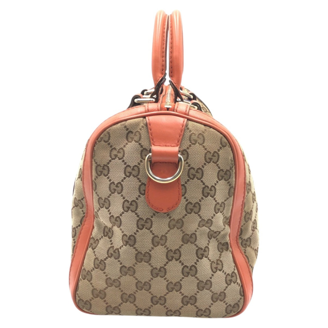 GUCCI Boston Duffel bag C967639 GG canvas multicolor Boston Duffel bag mini Boston Duffel bag 2WAY Sherry line Women Used Authentic