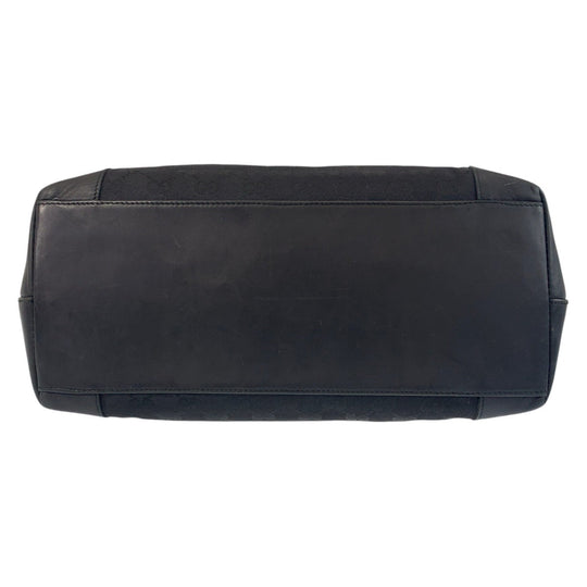 GUCCI Tote Bag 002 1121 GG canvas Black black