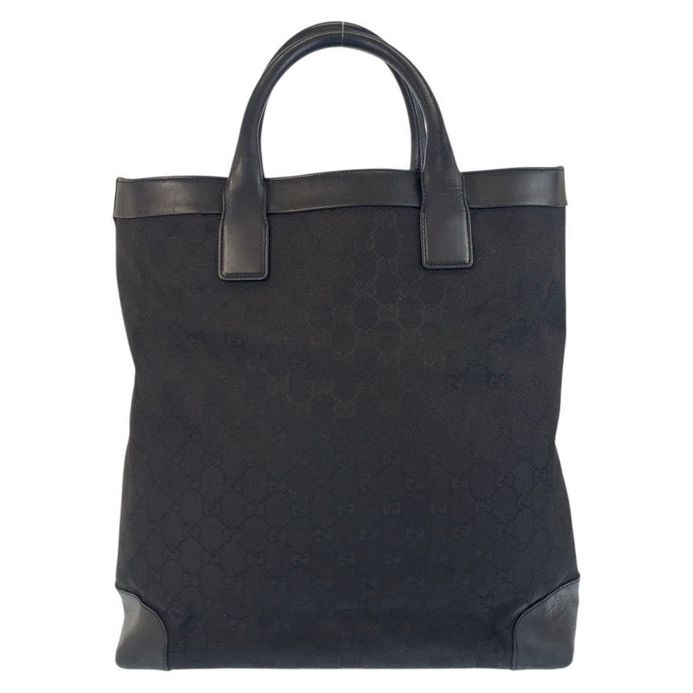 GUCCI Tote Bag 002 1121 GG canvas Black black