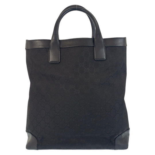 GUCCI Tote Bag 002 1121 GG canvas Black black