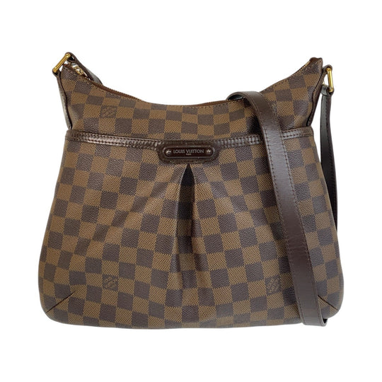 LOUIS VUITTON Shoulder Bag N42251 PVC, Leather Brown Gold Metal Shoulder Bag Messenger bag Damier Bloomsbury PM Women Used Authentic