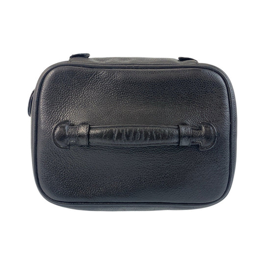 CHANEL Handbag Caviar skin black COCO Mark