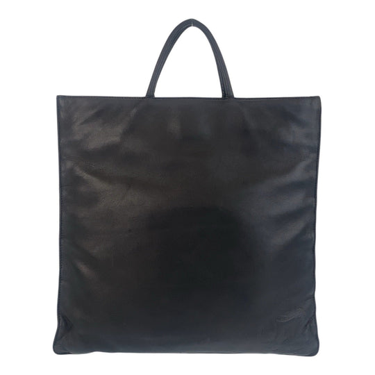 LOEWE Tote Bag Suede, Leather Brown Black Tote Bag anagram Women Used Authentic