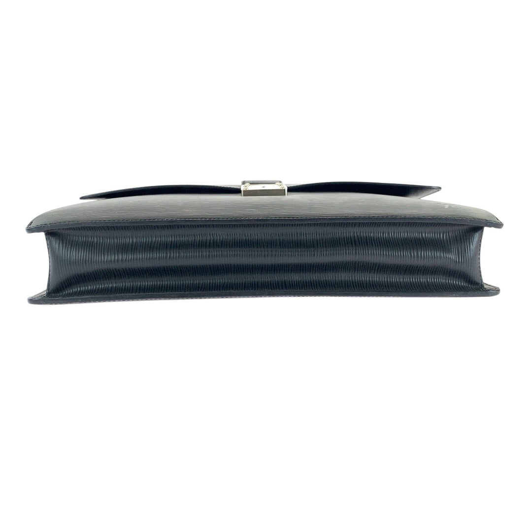 LOUIS VUITTON Business bag M54542 Epi Leather black Business bag handbag Epi Robusto 2 mens Used Authentic