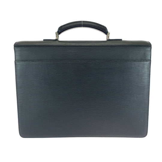 LOUIS VUITTON Business bag M54542 Epi Leather black Business bag handbag Epi Robusto 2 mens Used Authentic