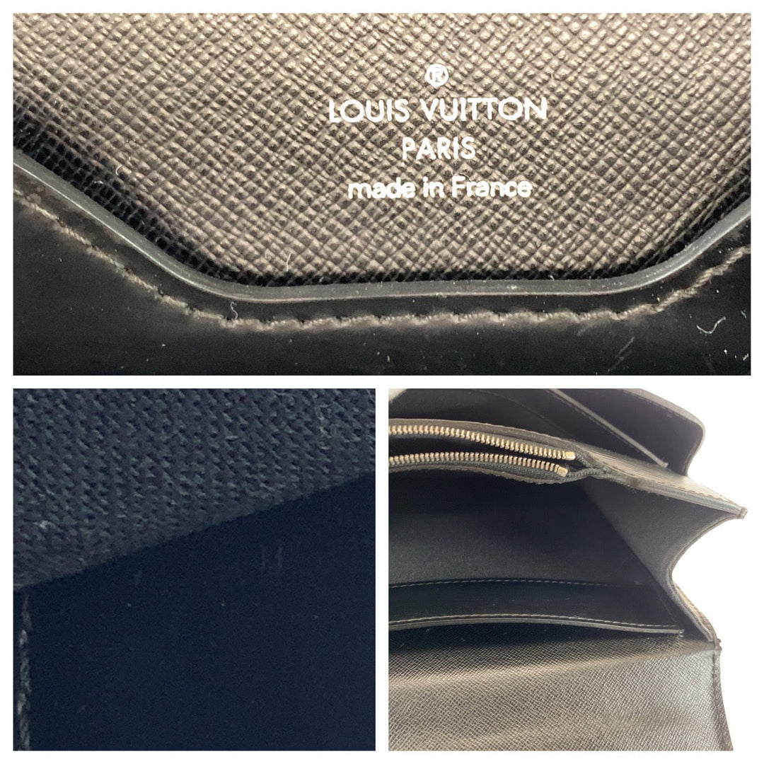 LOUIS VUITTON Business bag M54542 Epi Leather black Business bag handbag Epi Robusto 2 mens Used Authentic