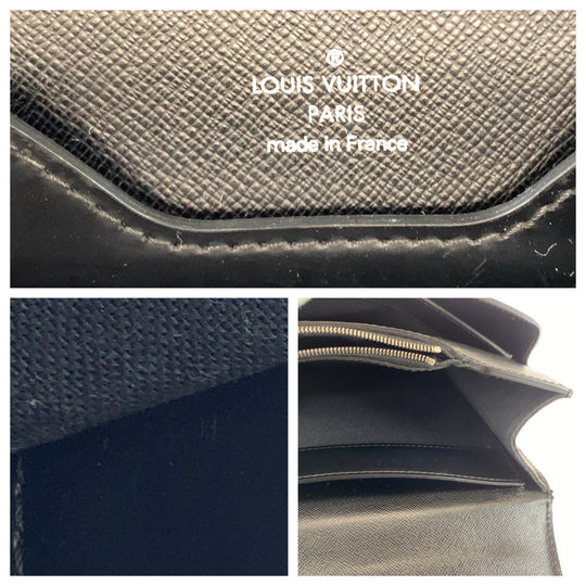 LOUIS VUITTON Business bag M54542 Epi Leather black Business bag handbag Epi Robusto 2 mens Used Authentic