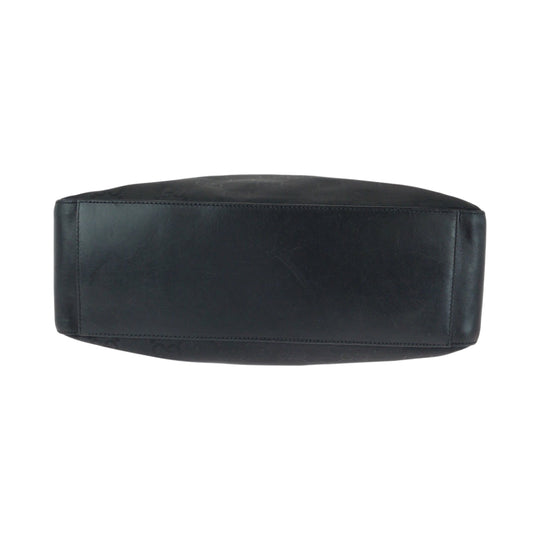 GUCCI Shoulder Bag 001 3770 Nylon Black SilverMetal One Shoulder Bag Women Used Authentic