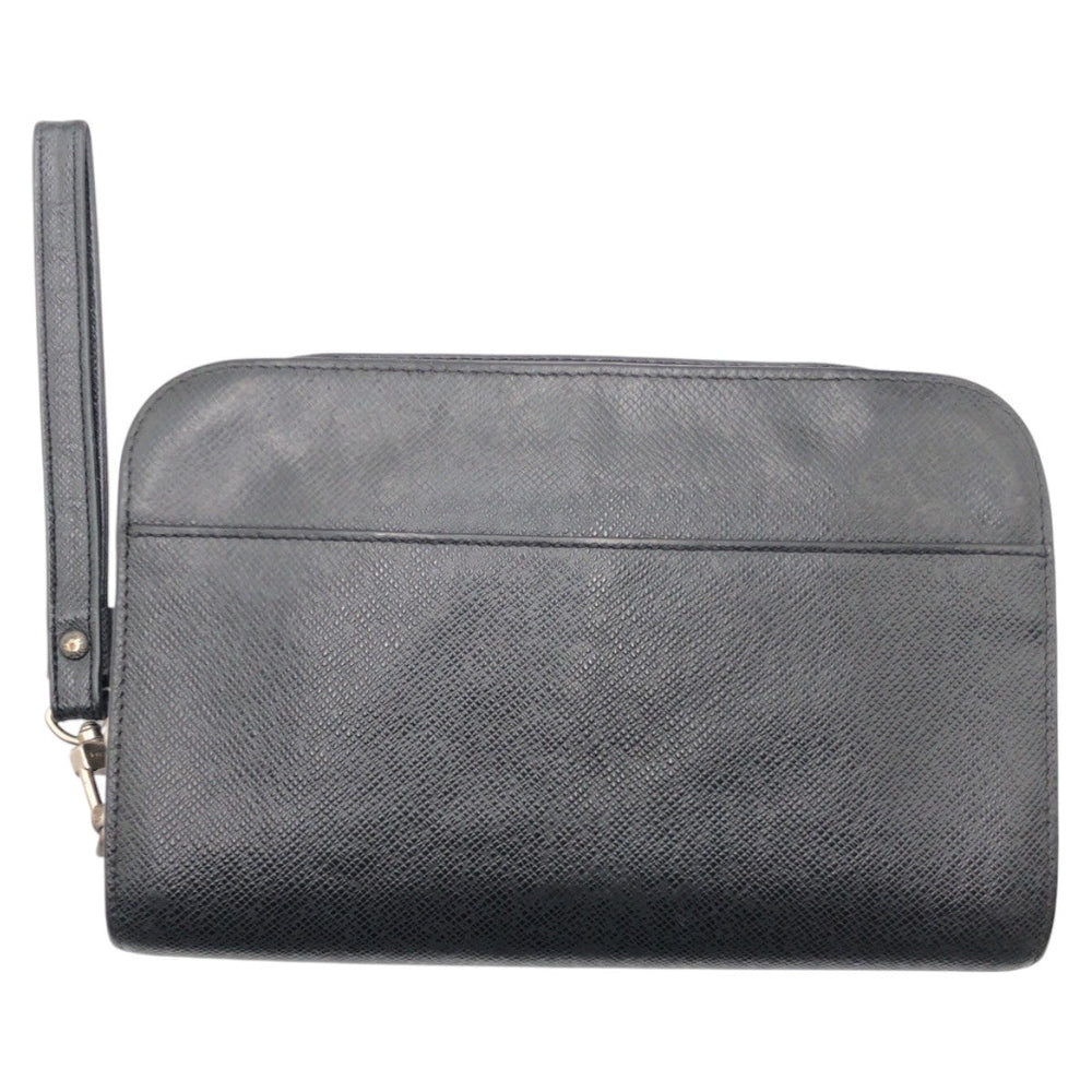 LOUIS VUITTON business bag M30182 leather Black black Taiga ardwards Baikal