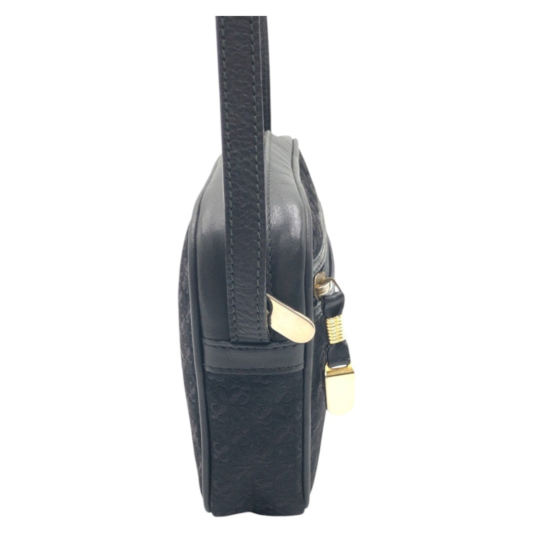 LOEWE Shoulder Bag canvas Black black anagram