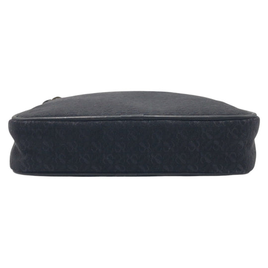 LOEWE Shoulder Bag canvas Black black anagram
