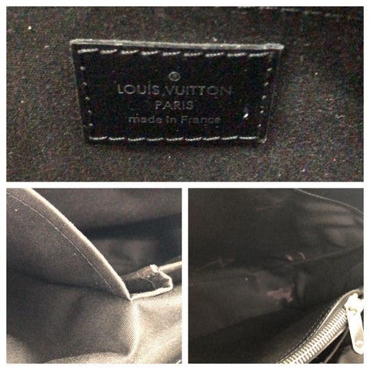 LOUIS VUITTON Handbag M59262 Epi Leather Noir Black SilverMetal Handbag Tote Bag Epi Passy PM Women Used Authentic