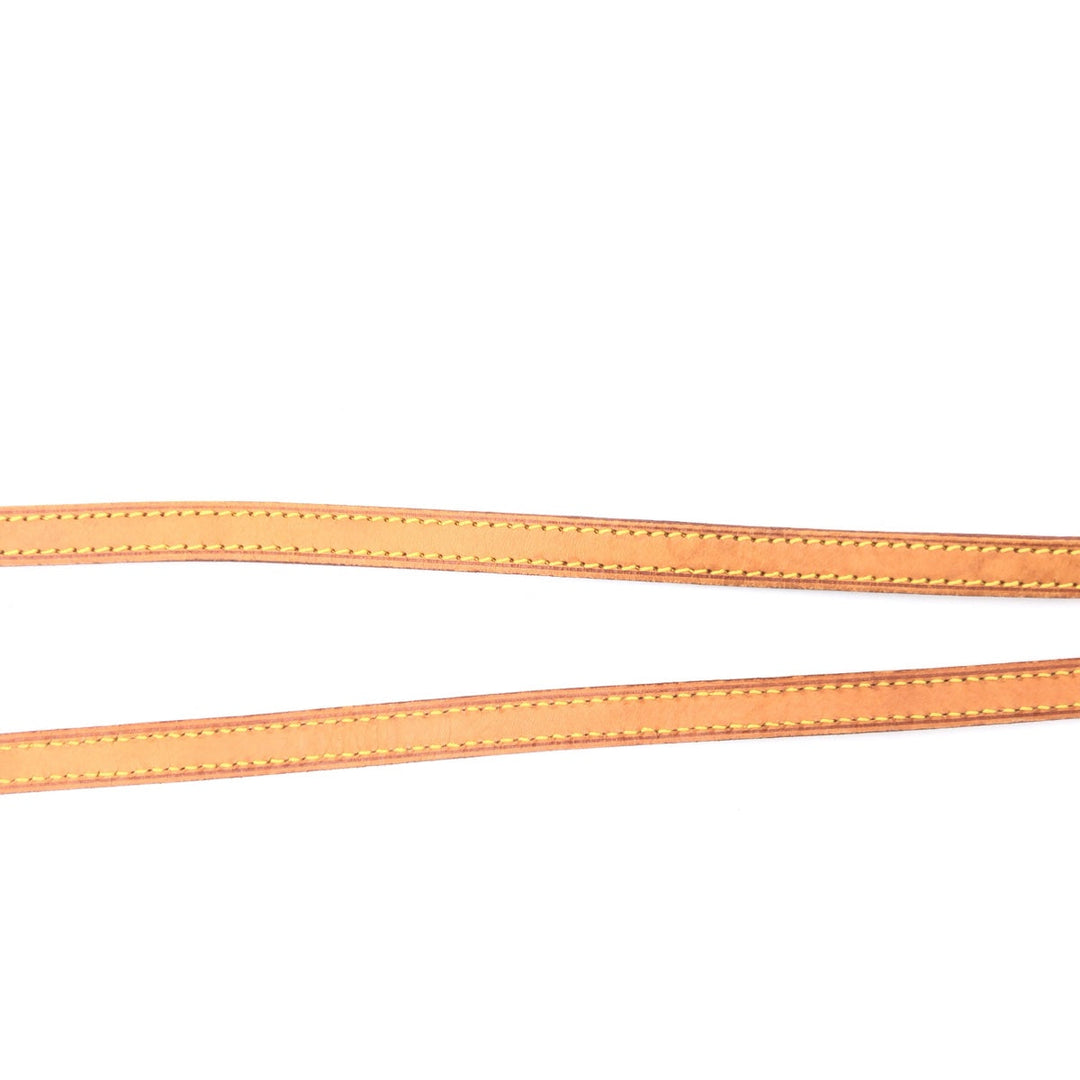 LOUIS VUITTON Shoulder strap leather Brown