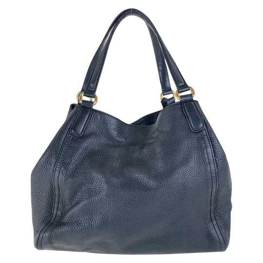 GUCCI Shoulder Bag 282309 leather Black SilverMetal Shoulder Bag Soho Women Used Authentic