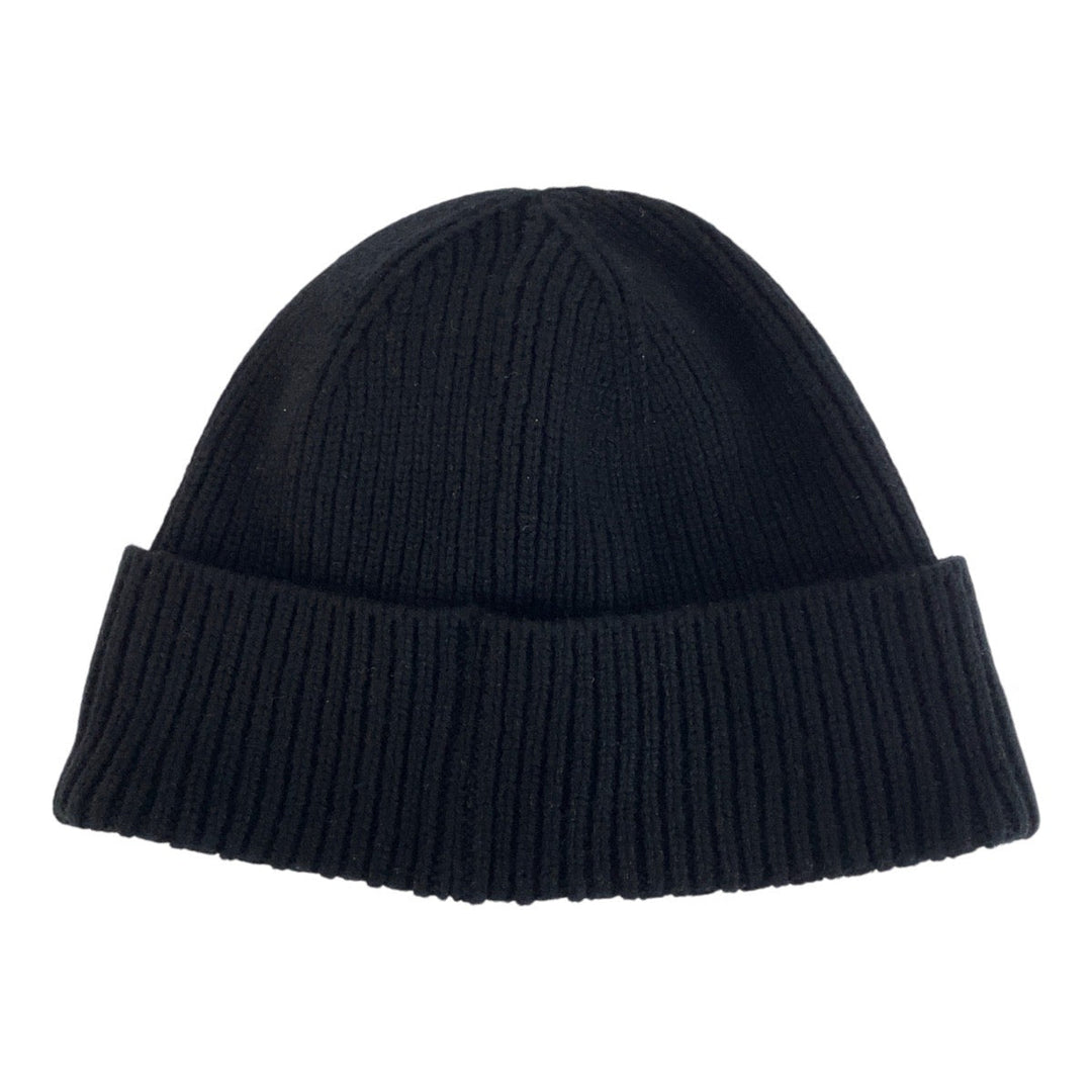 LOUIS VUITTON Knit cap M79081 cashmere black LV Dual Beanie S
