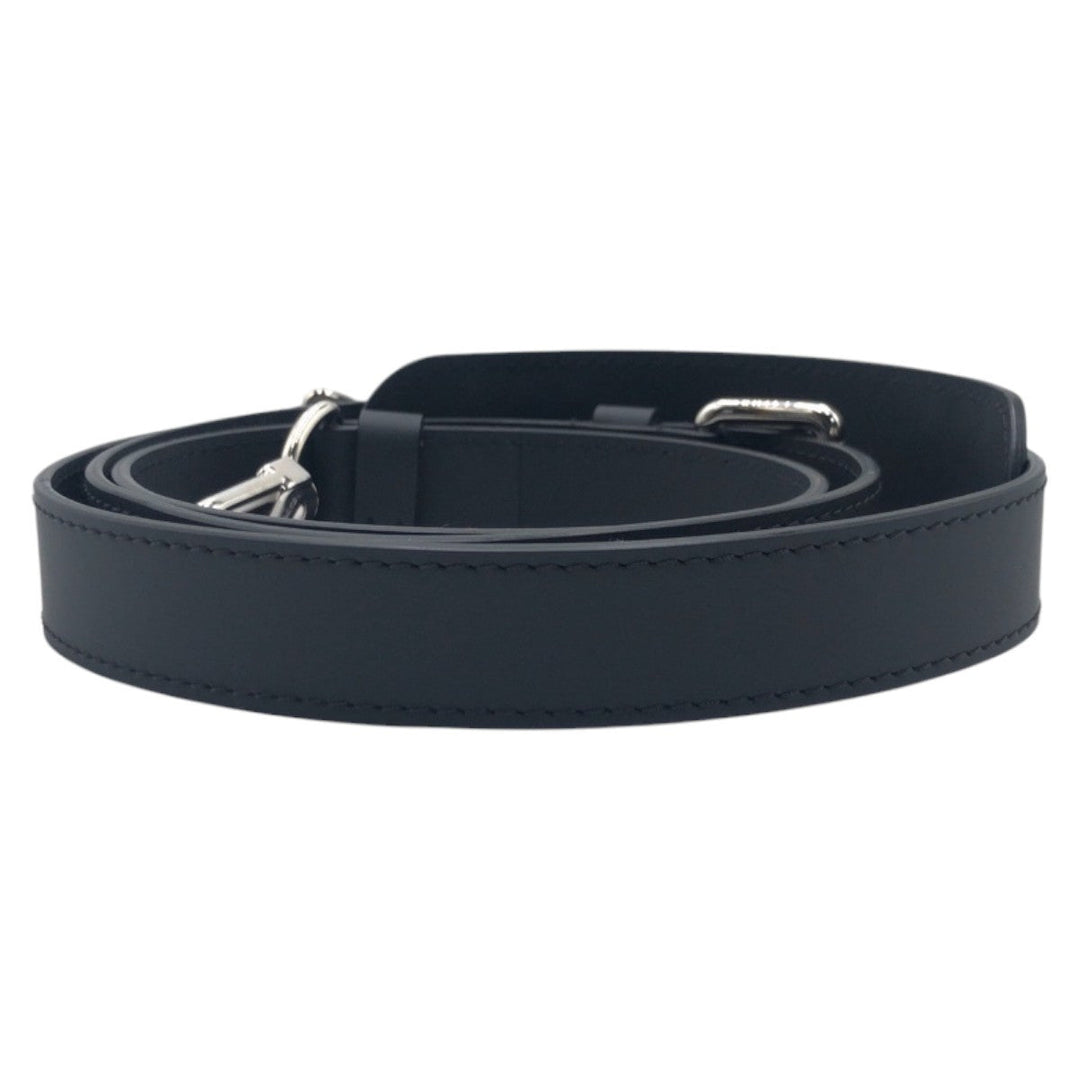 LOUIS VUITTON Shoulder strap leather black