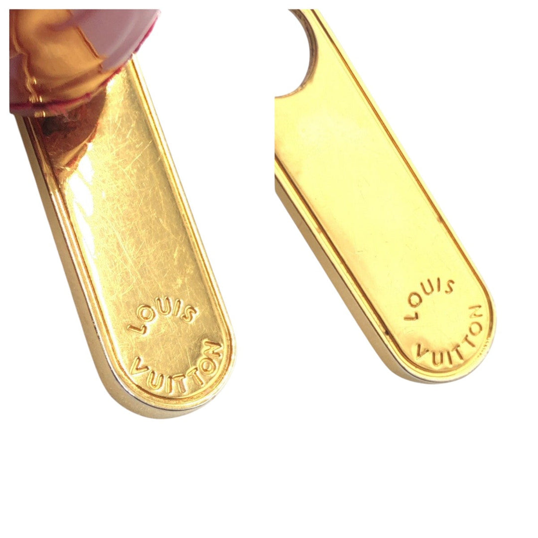LOUIS VUITTON Card Case M93608  enamel Red Monogram Vernis