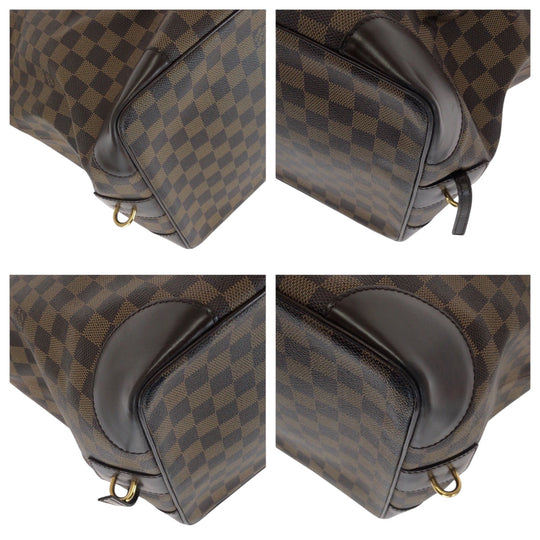 LOUIS VUITTON Boston Duffel bag N41537 PVC Brown Damier Vaslab