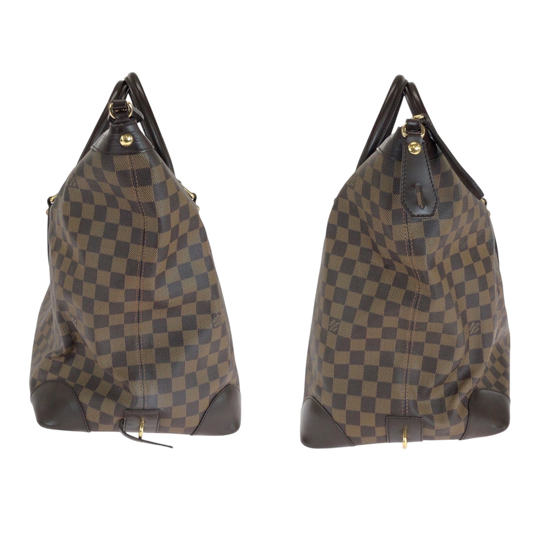 LOUIS VUITTON Boston Duffel bag N41537 PVC Brown Damier Vaslab