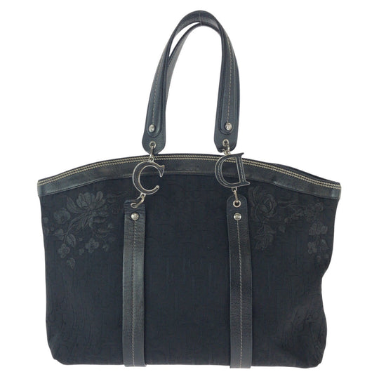 Dior Tote Bag canvas black Trotter