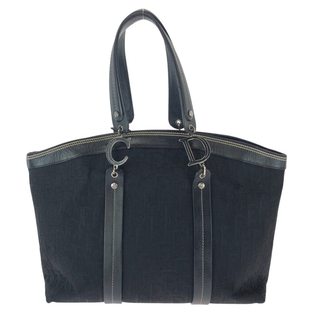 Dior Tote Bag canvas black Trotter