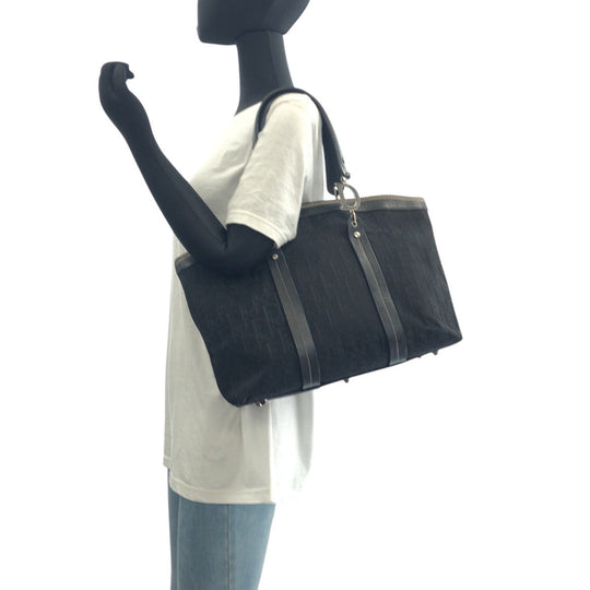 Dior Tote Bag canvas black Trotter