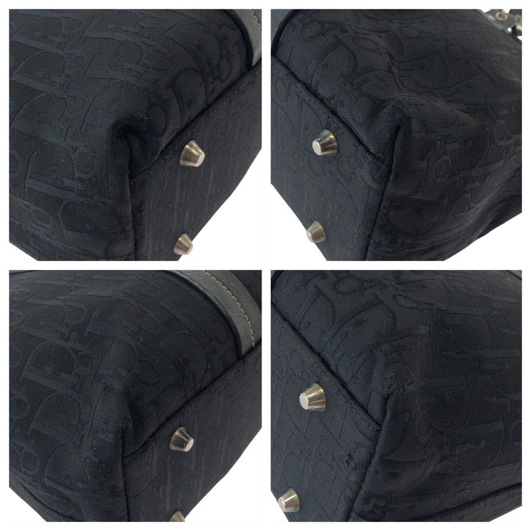 Dior Tote Bag canvas black Trotter