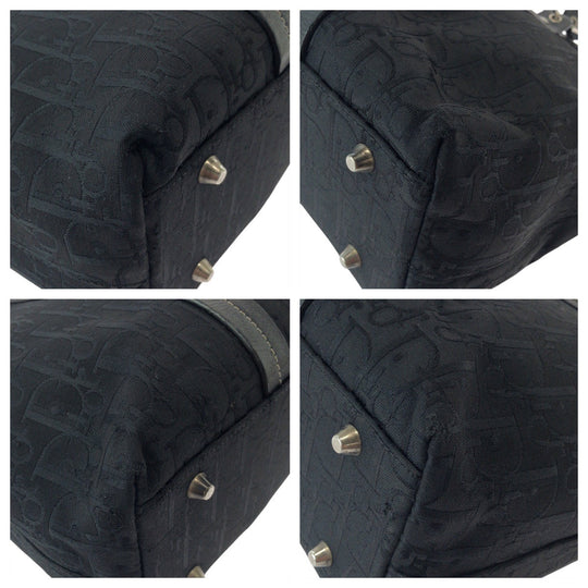 Dior Tote Bag canvas black Trotter