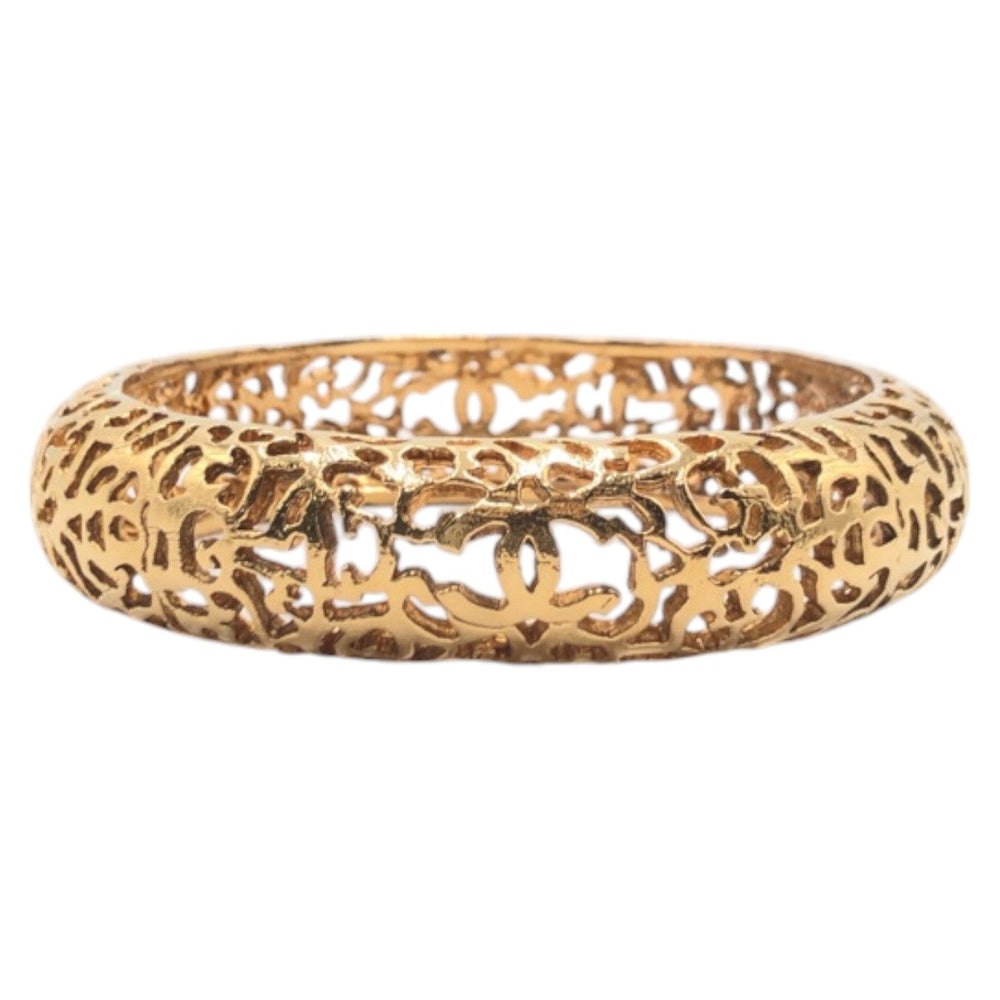 CHANEL Bangle 25 metal gold