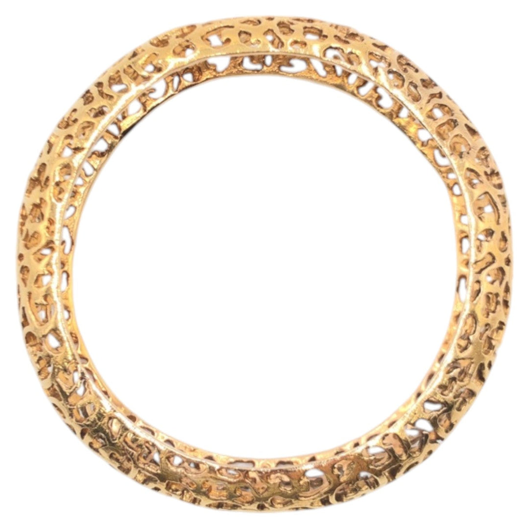 CHANEL Bangle 25 metal gold