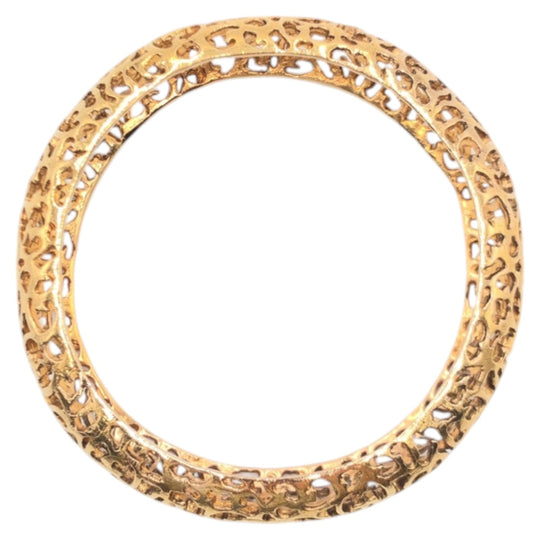 CHANEL Bangle 25 metal gold