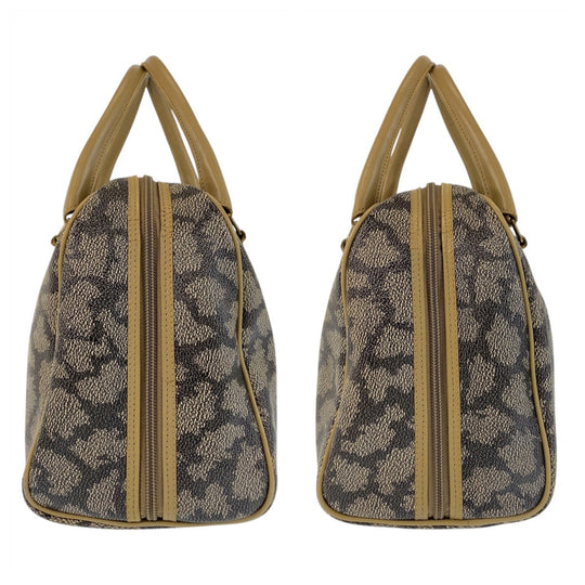 Yves Saint Laurent Handbag PVC Brown YSL