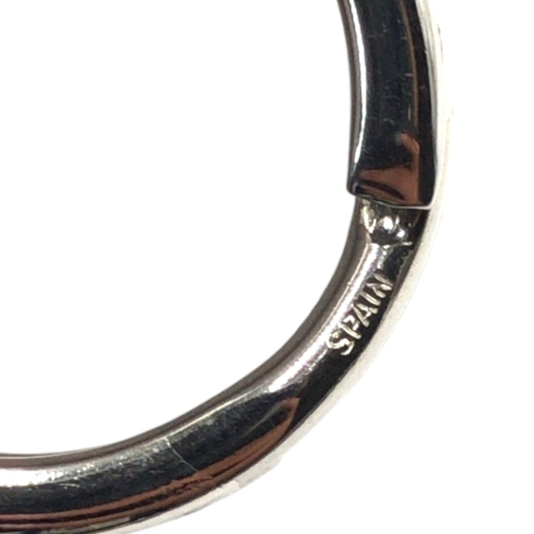 CARTIER key ring metal Silver