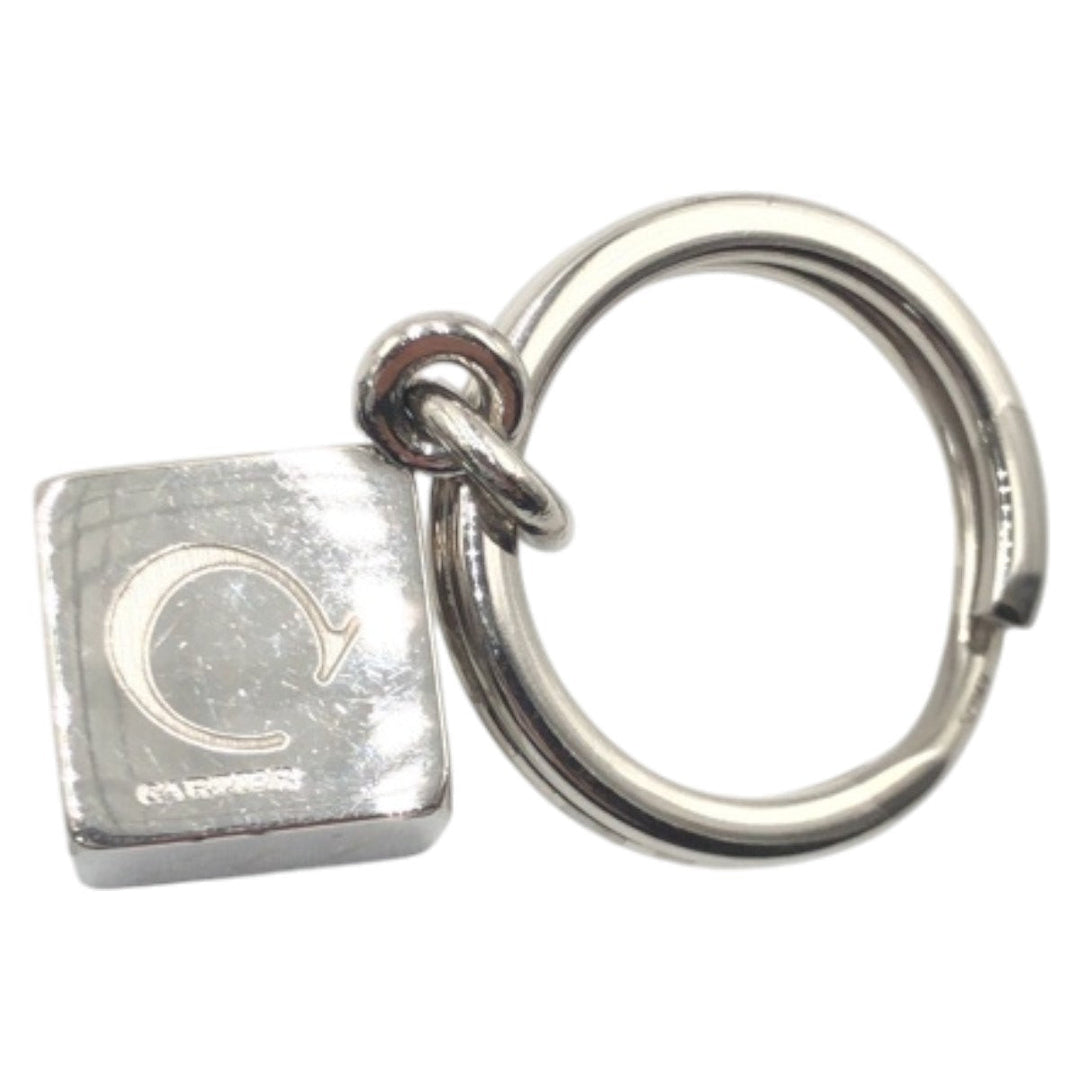 CARTIER key ring metal Silver