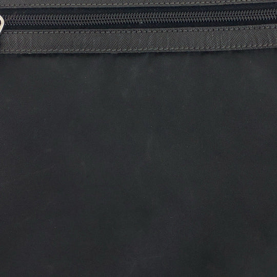 PRADA Shoulder Bag Nylon black Shoulder Bag Messenger bag Test Triangle With logo Women Used Authentic