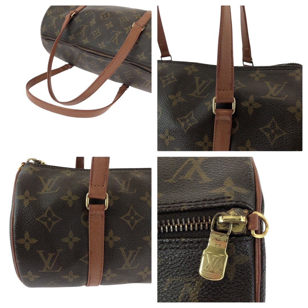 LOUIS VUITTON Handbag M51385 PVC Brown Monogram Papillon 30