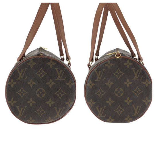 LOUIS VUITTON Handbag M51385 PVC Brown Monogram Papillon 30