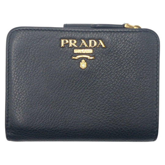 PRADA Bifold Wallet leather black
