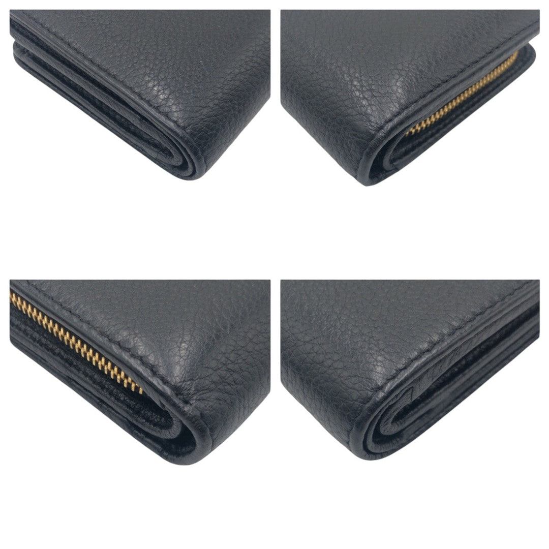 PRADA Bifold Wallet leather black