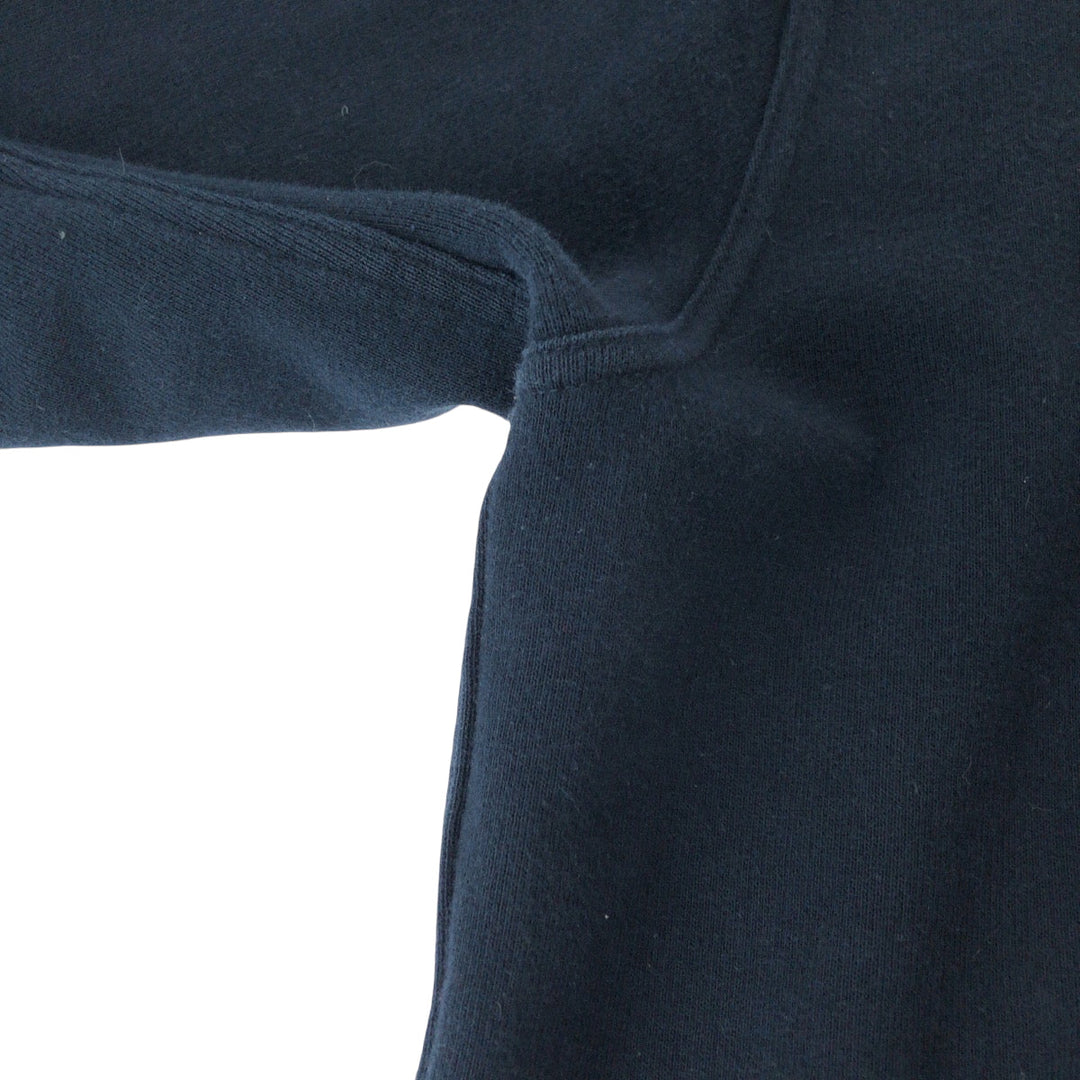 HERMES Hoodie cotton Navy XL
