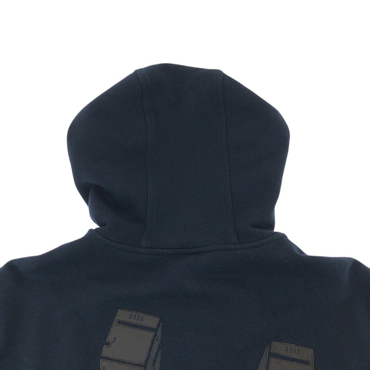 HERMES Hoodie cotton Navy XL
