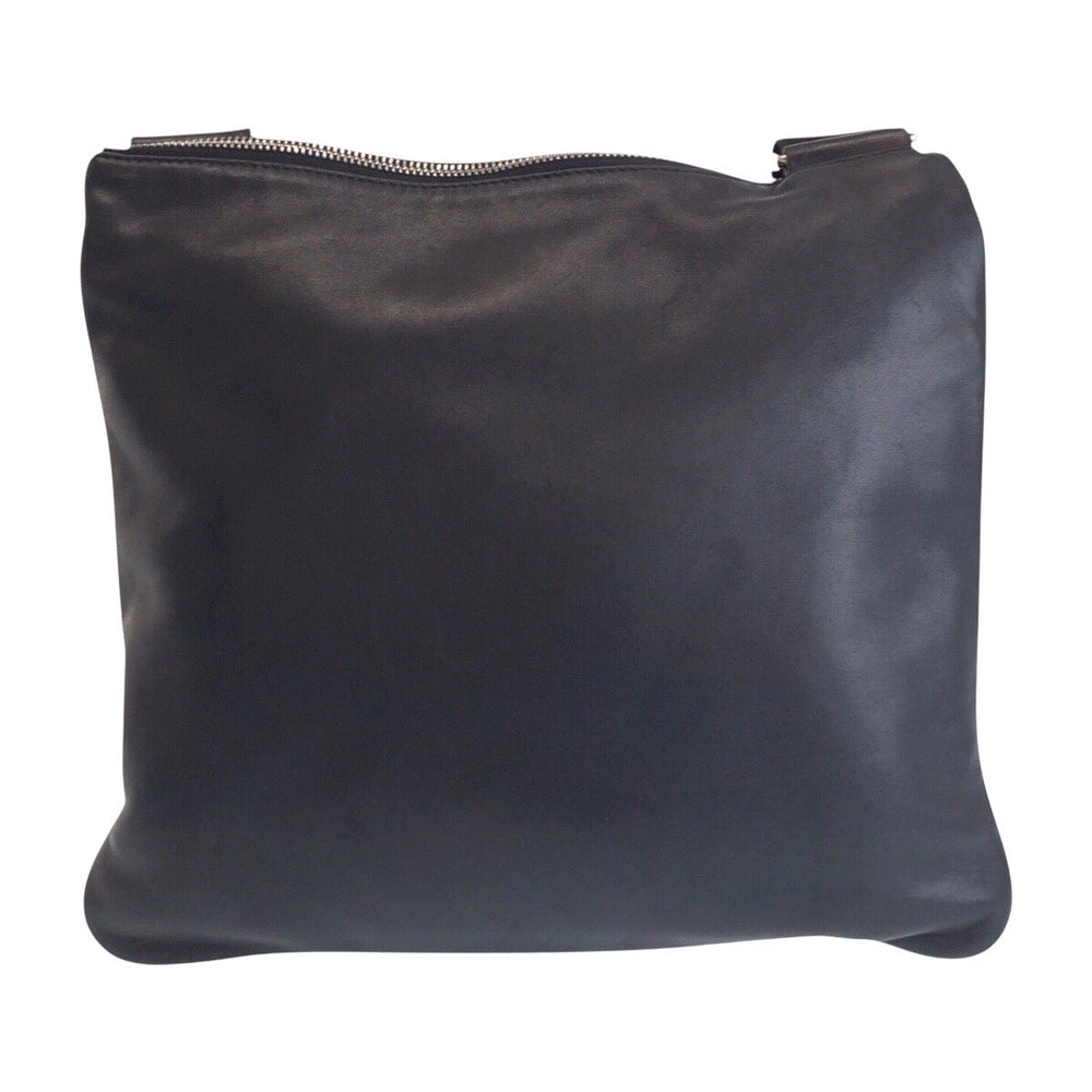 LOEWE Shoulder Bag leather black anagram