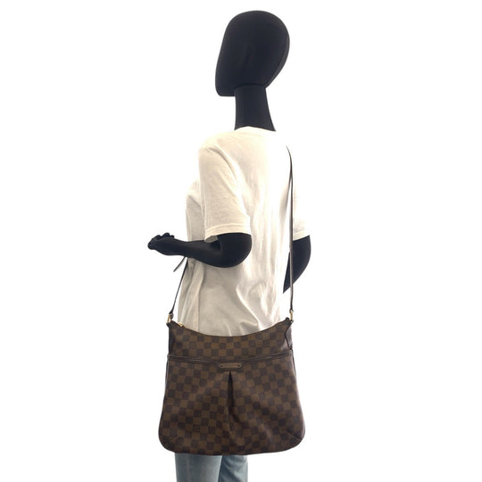 LOUIS VUITTON Shoulder Bag N42251 PVC Brown Damier Bloomsbury PM