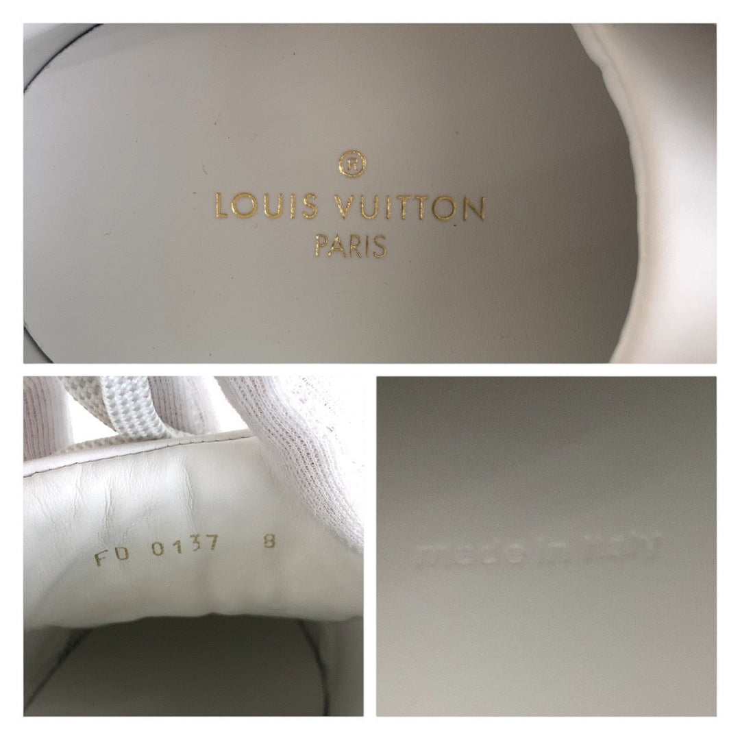 LOUIS VUITTON sneakers Epi Leather white Epi 8