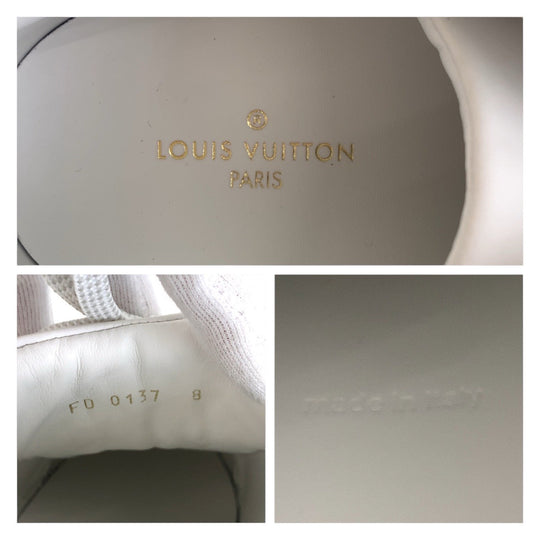 LOUIS VUITTON sneakers Epi Leather white Epi 8