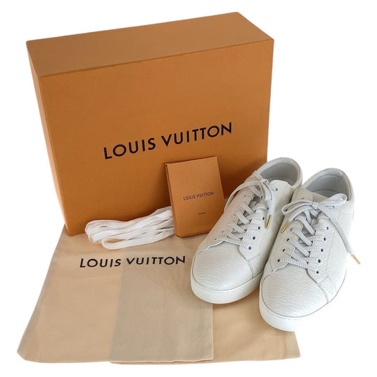 LOUIS VUITTON sneakers Epi Leather white Epi 8