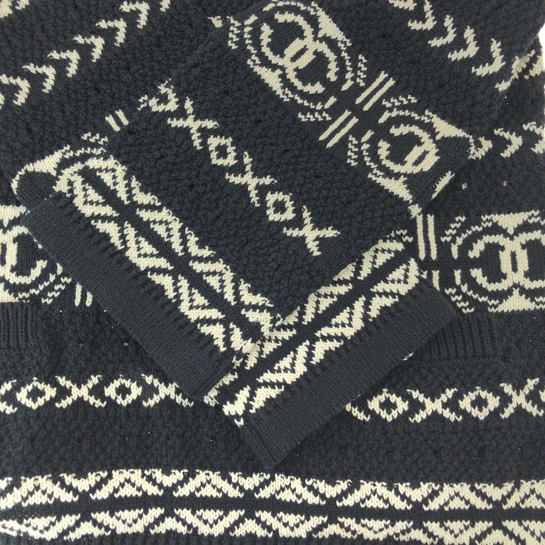 CHANEL knit P63046K48844 paper black 2020 36